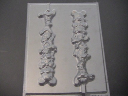 440sp Famous Mouse Friends Tower Chocolate Candy Lollipop Mold 440sp Famous Mouse Friends Tower Chocolate Candy Lollipop Mold